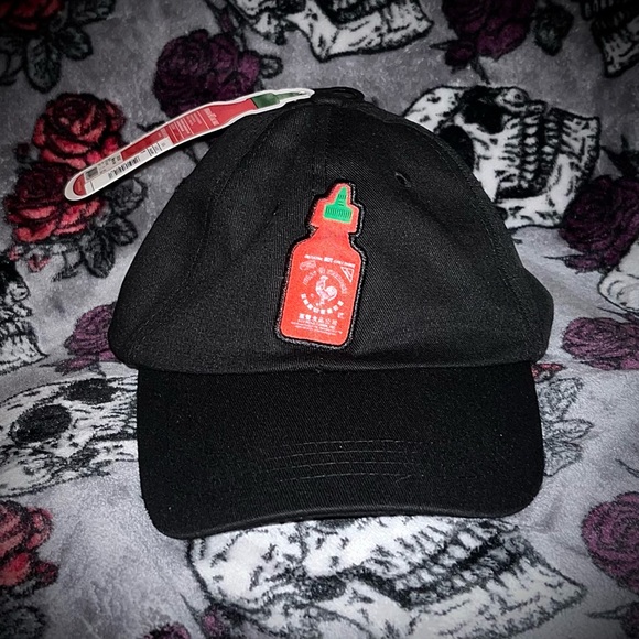 Berkshire Black Cap with Red Hot Sauce Patch - Picture 1 of 2